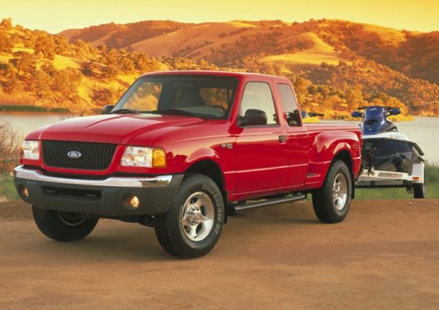 2001 ford ranger curb weight